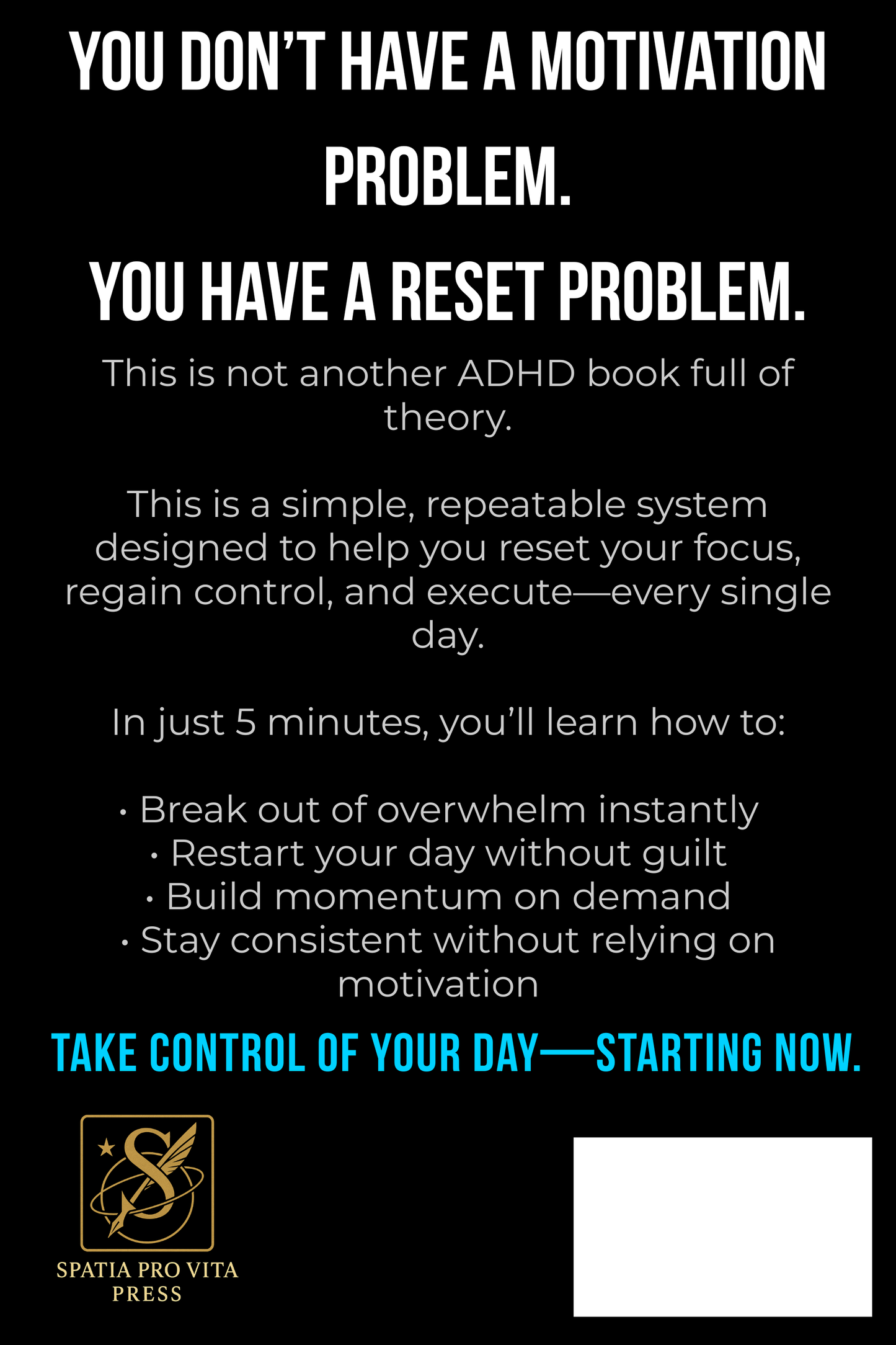 02 ADHD 5 MINUTE Daily Reset System